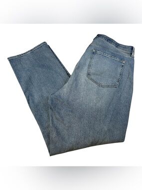 Torrid Jeans 18T High Rise Straight Distressed Light Wash Denim Plus Size